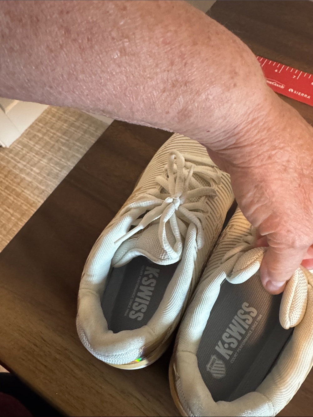 K-Swiss tennis shoes in GUC - Picture 5 of 12
